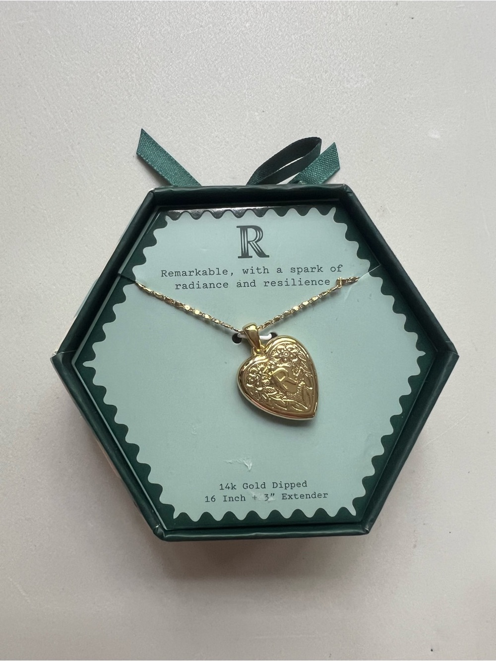 Heart Necklace - Gold 14k Gold-Dipped
